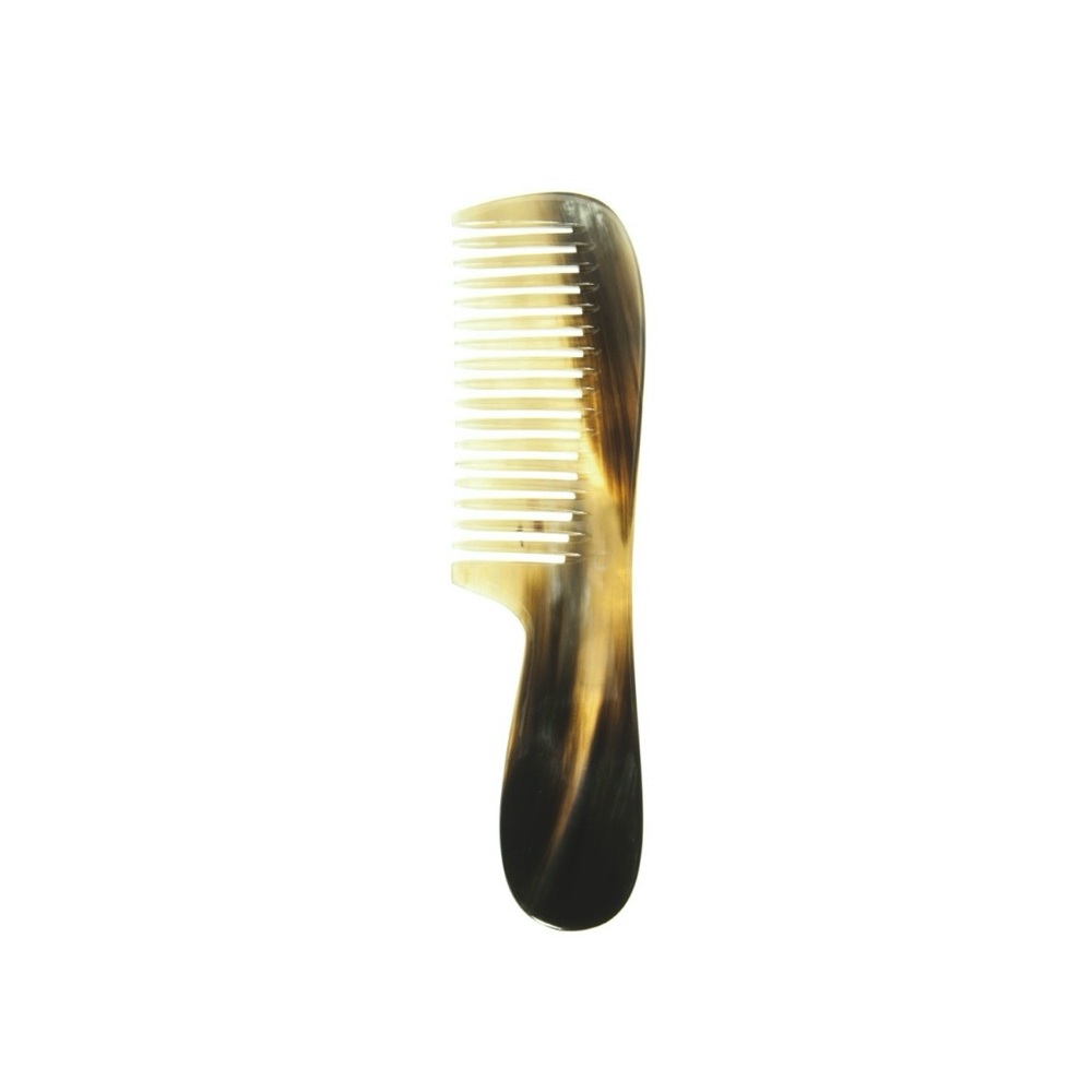 ROUNDED NATURAL HORN COMB